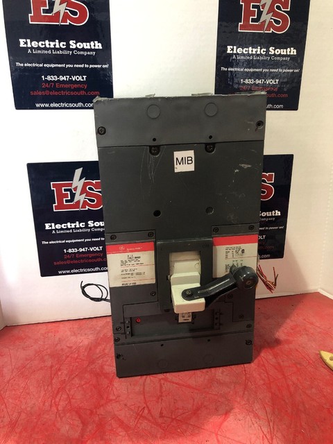 GE Circuit Breaker SKLA36AT1200 1200 Amp W/ 1000 Amp Trip W/ Aux &Shunt