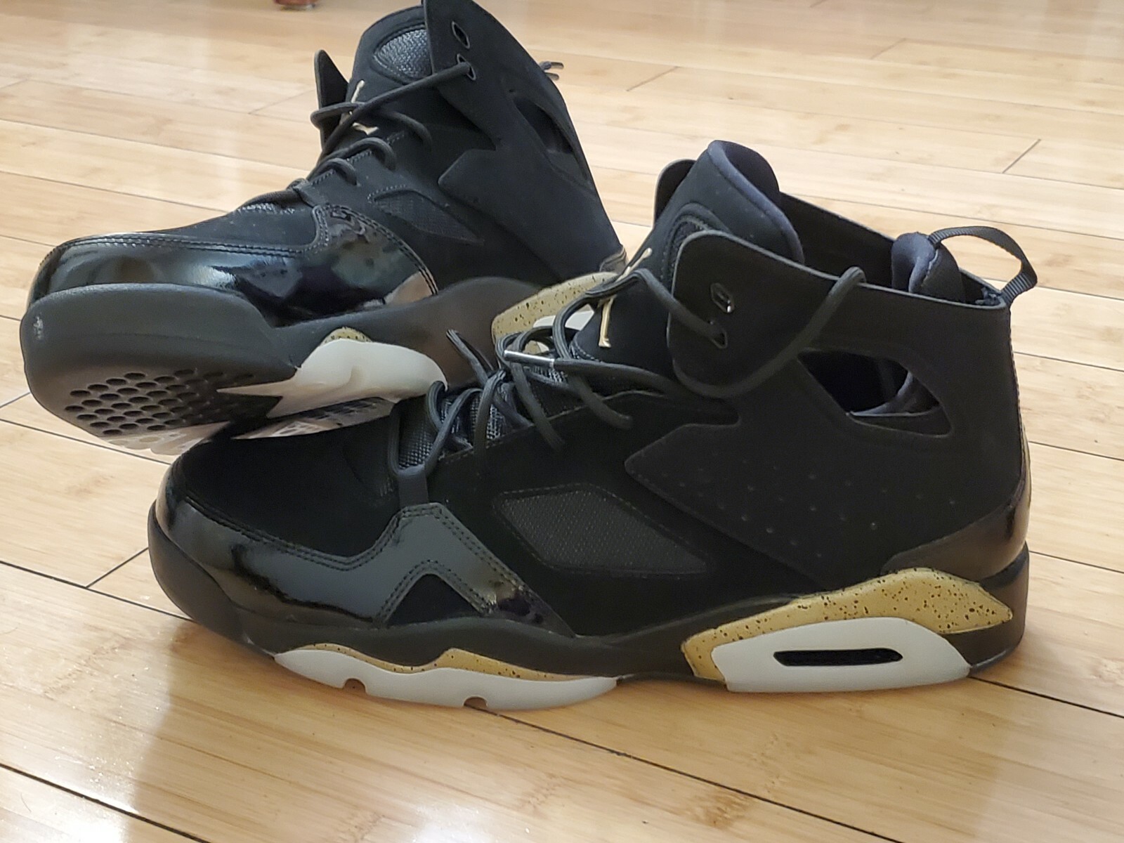 jordan flight 91 black gold