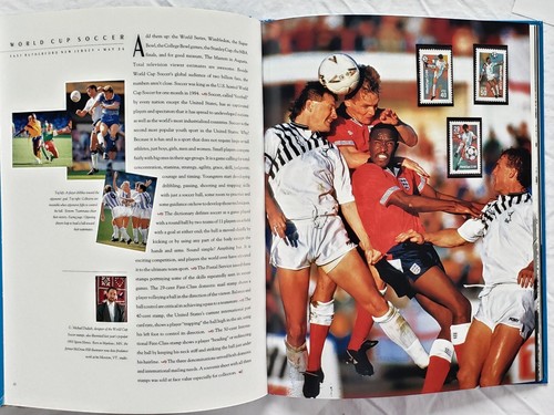 1994 USPS USA Commemorative Stamp Collection Book Stamps are Mounted Inside 8994 - Picture 12 of 15
