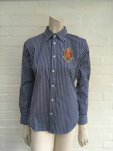 Ralph Lauren Blue Striped Tops & Shirts for Women