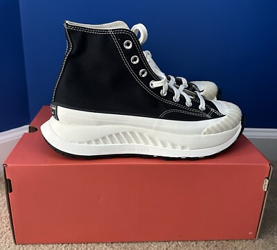 Converse Chuck 70 AT-CX High Black White Athletic Shoes A03277C Size 8.5M/10W