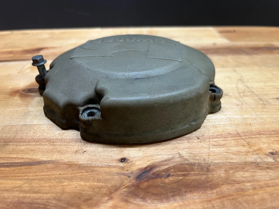 Kawasaki KX125 KX 125 1989 89 cubierta del estator Foto 3 de 4