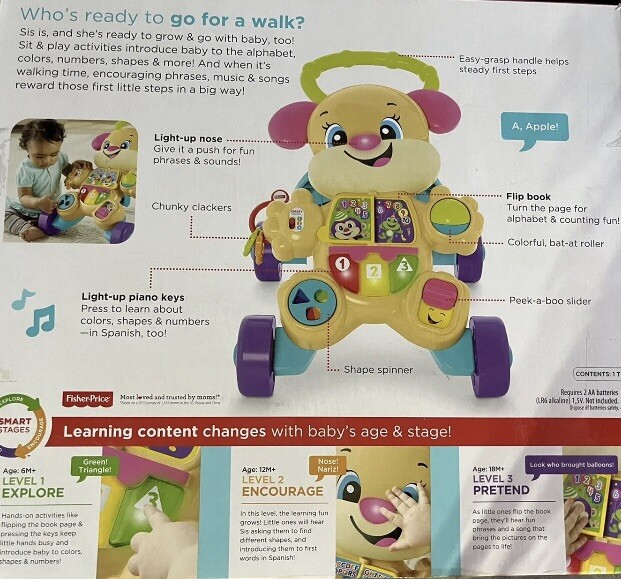 Promo Puppy éveil Progressif Géant Fisher Price chez La Grande Récré