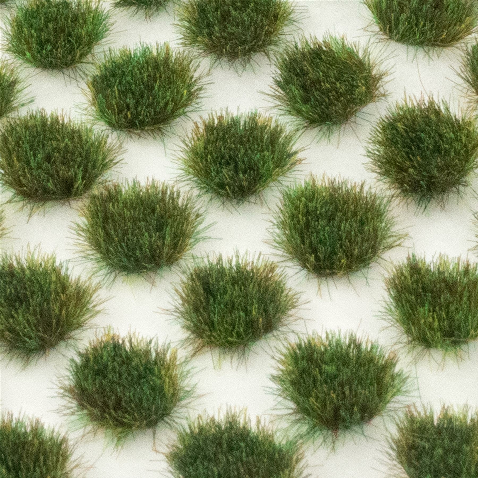 Static Grass Tufts x 100 Spring, 4mm Model Railway Wargame Scenery