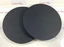 (2 pack) 1/2” King Starboard Circular Diameter 9.5”  BLACK