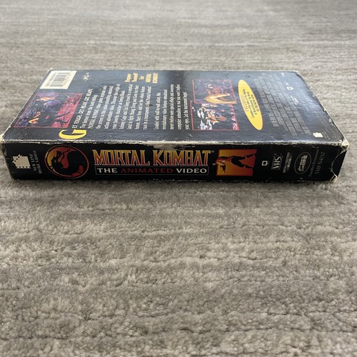 Mortal Kombat The Animated Video The Journey Begins VHS 1995 Vintage - Foto 4 di 7