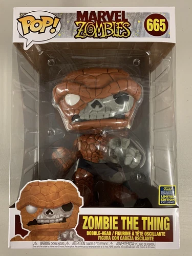 Zombie the Thing 665 ~ Marvel Zombies ~ Funko Pop Vinyl ~ 10” Inch Super Sized