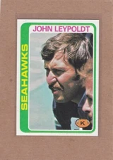 1978 TOPPS FOOTBALL JOHN LEYPOLDT #293 SEAHAWKS NM/NMMT *A25409
