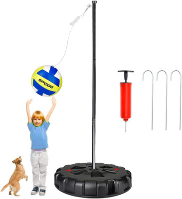 Tetherball Ball and Rope, Outdoor Portable Tether Balls and Rope set with Duty