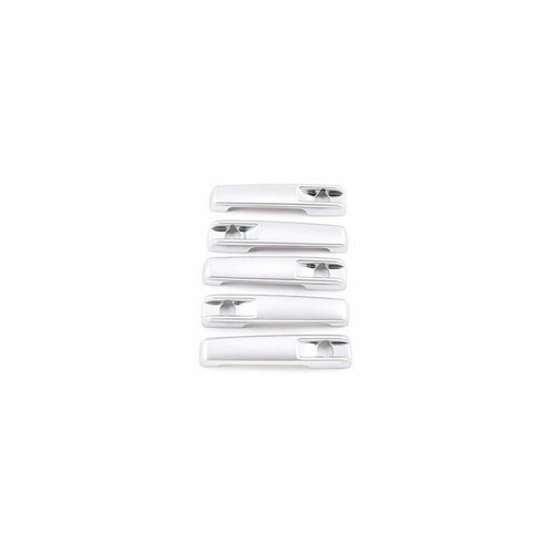Apto para Benz 2004-2018 Clase G plata mate manijas de puerta de coche cubierta decoración adorno 5X - Imagen 10 de 11