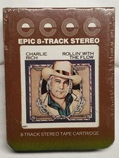 Rich, Charlie "Rollin' With The Flow" 8 Track Tape Cartridge Sealed 