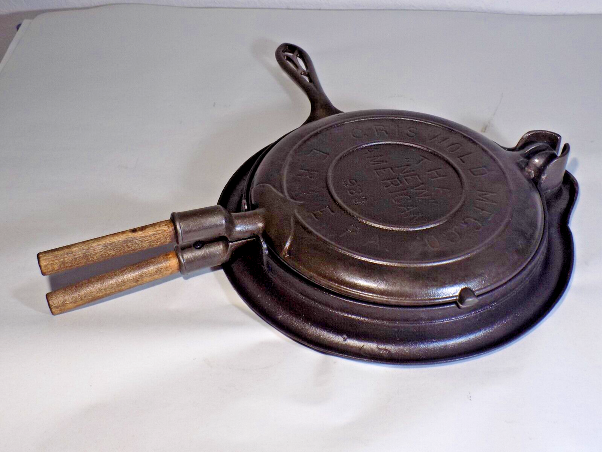 アンティーク グリスウォルド ワッフルアイロン ERIE PA No.909 アンティーク グリスウォルド ワッフルアイロン ERIE PA No.909