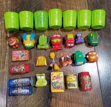 Trash Pack Lot 20 Trash Wheels Mini Figures Cans Grossery Gang