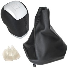 Schaltknauf 6-Gang Schaltmanschette + Rahmen für Land Rover Evoque ab 2011-2018