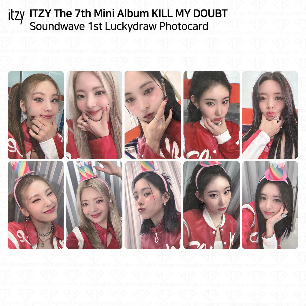 ITZY The 7th Mini Album KILL MY DOUBT Soundwave 1st Pop Up
