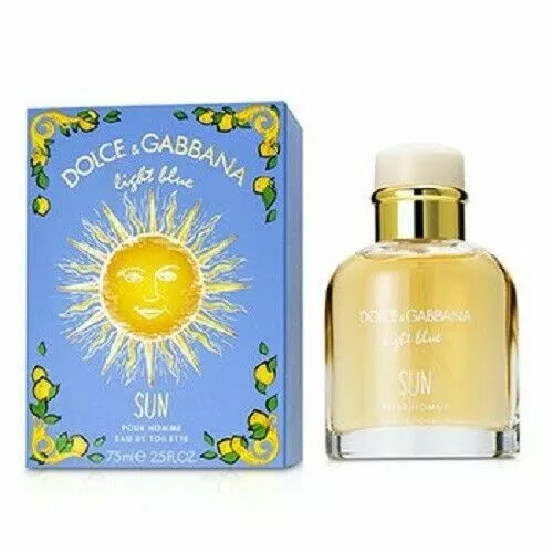 Dolce & Gabbana Light Blue Men Eau De Toilette, Shower Gel and After Shave  Balm Citrus Aromatic, 3 Pc