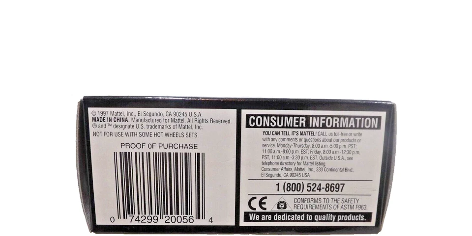 Hot Wheels Pro Racing Collector Track Edition Ricky Rudd # 10 Tide 1997 - Image 4 of 4