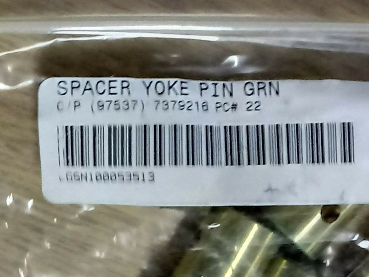 その他 31 6 42 8 Lot of 100*** SPACER YOKE PIN GREEN 7379216 | eBay