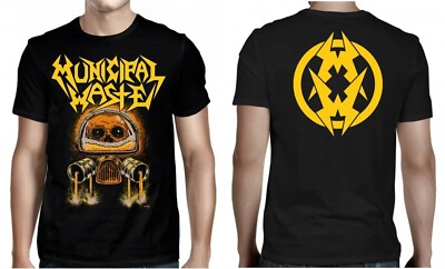 MUNICIPAL WASTE cd lgo KEG KILLER MW Logo Official SHIRT LRG new