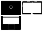 Carbon Vinyl Sticker Skin Decals Cover for DELL Latitude 3450 14" Laptop Guard