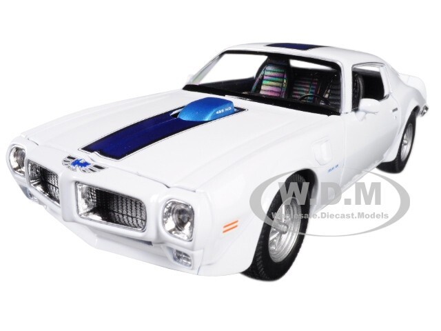 ミニカー Welly 1972 Pontiac Firebird Trans Am 1972 Pontiac Firebird Trans Am Blue Metallic 1/24 Diecast