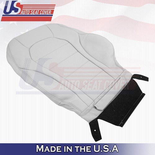 2015 to 2021 Fits Mercedes Benz C300 Driver & Passenger Tops Leather Cover Gray - Picture 5 of 10