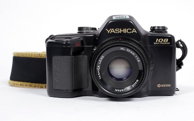 Appareil Photo Yashica 108 Multi Program – Argentique 35mm, Objectif 28-80mm F/3.9, 1990