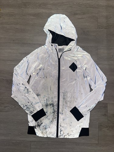 Dutch Bros Hooded Rain Jacket Black 