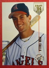 1994 Topps Stadium Club Draft Picks - Paul Failla #36 (Angels)