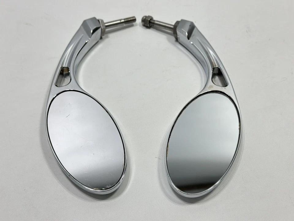 Espejos retrovisores Joker Machine Billet Harley Davidson Fxr Softail Chopper Pro-street Foto 4 de 4