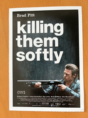 Killing Them Softly - Filmkarte Filmplakatkarte Cinema - Brad Pitt Ray Liotta