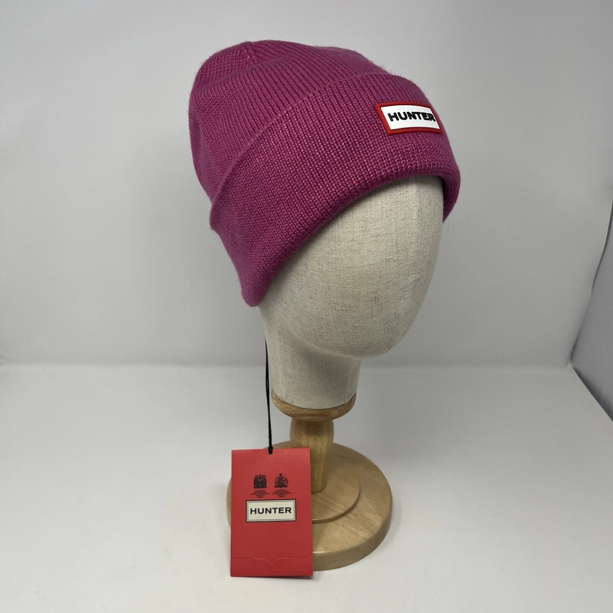 NWT Hunter Boots Play Essential Cuff Beanie Hat Hats Prismatic