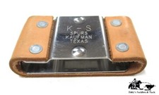 Blevins Type Buckle Replacement Sleeve 2.5 inch Vertical Leather Covered by K-S