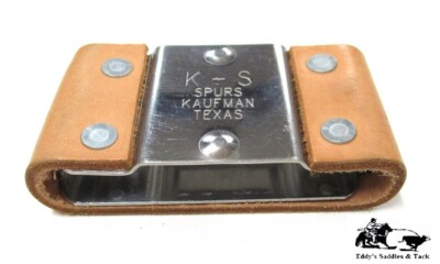 Blevins Type Buckle Replacement Sleeve 2.5 inch Vertical Leather Covered by K-S