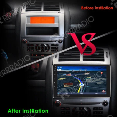 PODOFO Per Peugeot 407 2004-2011 Android 15 Autoradio GPS Navi BT WIFI RDS DAB 2+32GB