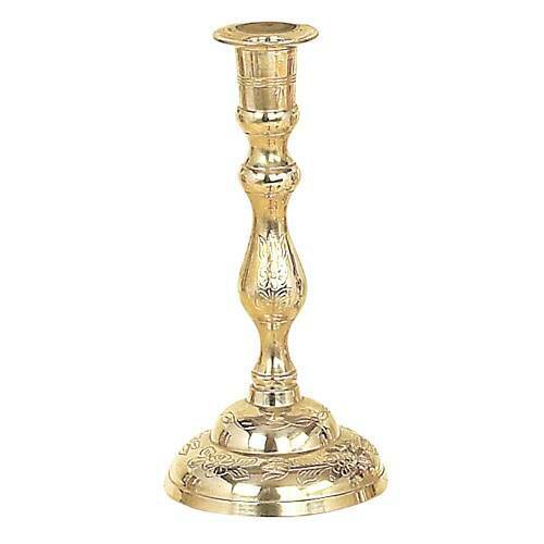Holy Altar Brass Candle Holder Quality Christian Church Supplies 25cm 9