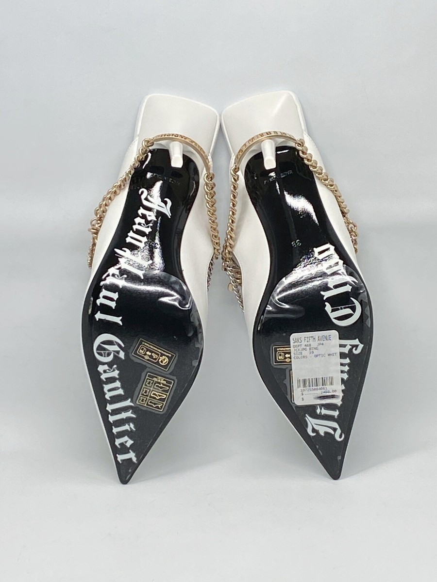 靴 JimmyChoo x Jean Paul Gaultier Bing 90 JIMMY CHOO + Jean Paul Gaultier Bing 90 embellished leather