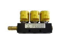 LPG Autogas Valtek Einspritzrail STD 1 Ohm Typ 30 3 Zylinder GPL