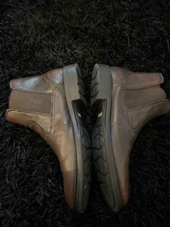 Botas de cuero Chaps para hombre 12M estilo vintage Foto 2 de 4