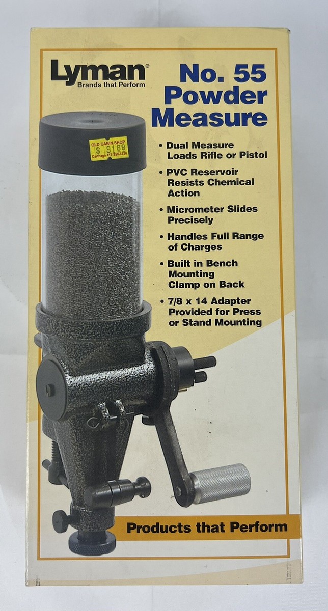 Lyman No.55 POWDER MEASURE  火薬装填機 ライマン 送料無料 ライマン パウダーメジャー No.55 火薬装填器 ◇ Lyman