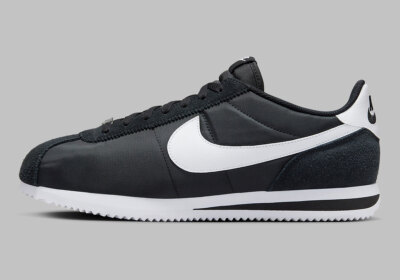 Nike Cortez TXT Black White HF0263-001 sz 9.5 Men's Retro Nby