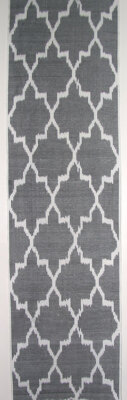 11 Yard HAND MADE UZBEK Natural SILK IKAT ADRAS FABRIC #9043