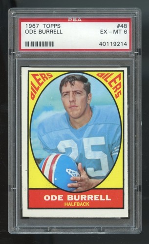 Ode Burrell #48 1967 Topps card