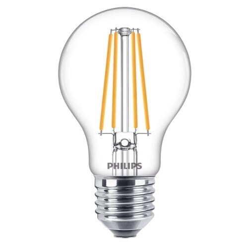 Philips E27 LED Edison Bulb 75W Warm White 2700K 1055lm Energy Saving A+ Rating