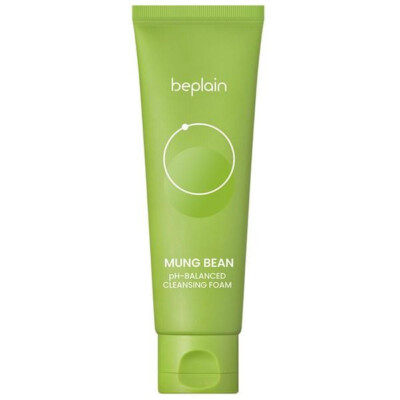 beplain Mung Bean pH-Balanced Cleansing Foam 80ml, Korean cosmetics, Kbeauty
