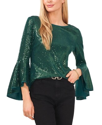 vince camuto sequin top