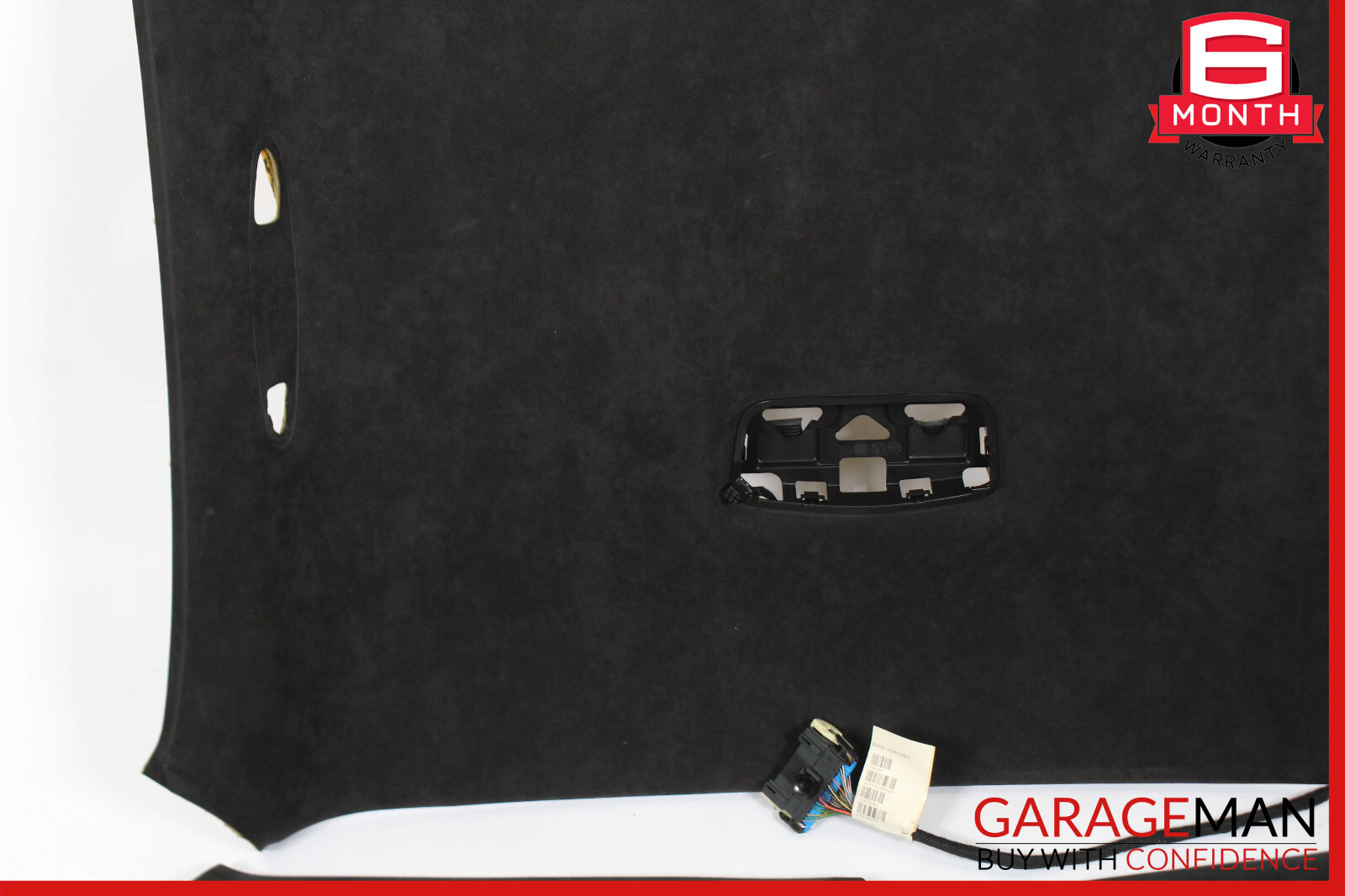 03-13 Maserati Quattroporte M139 Roof Headliner Pillar Set Trim Suede OEM