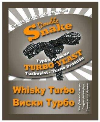 Double Snake WHISKY Turbo Whiskyhefe + Enzym für 25 l
