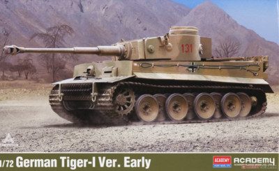 Academy Hobby 13422 German Tiger-I Early Version 1/72