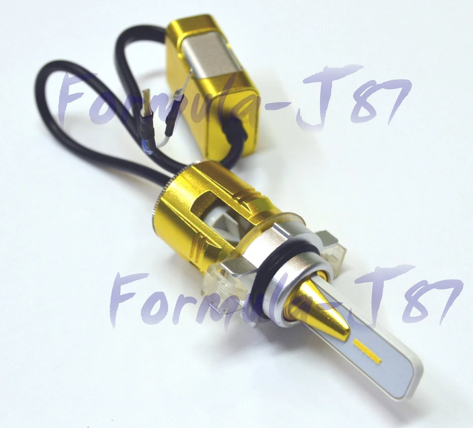 LED Kit Z 96W PSX24W 2504 3000K Yellow Two Bulbs Fog Light Replacement Upgrade - Image 4 of 4